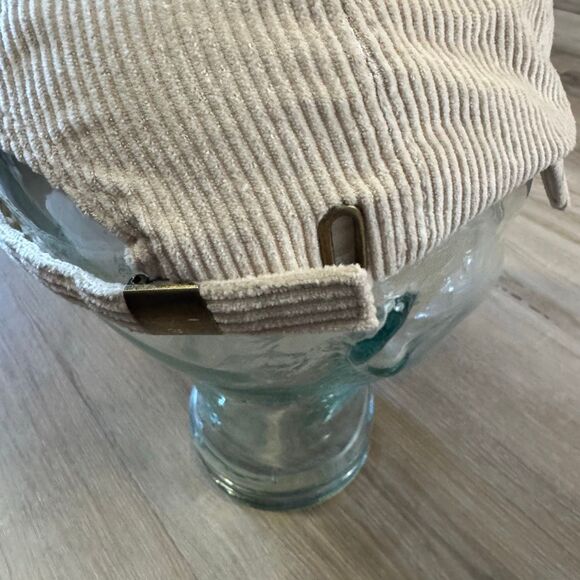 A Holes Live Forever Linda Finegold Tan Corduroy Adjustable Hat ALF Edgy Retro - Picture 3 of 6